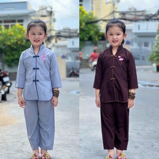 Đồ lam đi chùa #mã freeship xtra rp028 sẩm tàu dành cho bé yêu