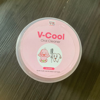Hộp 30 que tưa lưỡi Vcool cho bé ( hộp hồng )