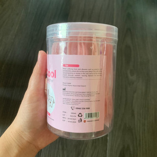 Hộp 30 que tưa lưỡi Vcool cho bé ( hộp hồng )