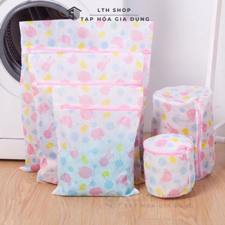 Set 5 túi lưới giặt đồ máy giặt, túi lưới giặt quần áo tiện dụng đủ kích cỡ lth shop