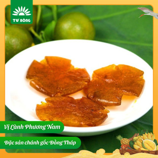 Tắc Chưng Đường Phèn Sấy Dẻo -Làm Từ Tắc Chín Cây Ở Miền Tây, Vị Chua Ngọt The Nhẹ - Đặc Sản Chánh Gốc Đồng Tháp-Tư Bông