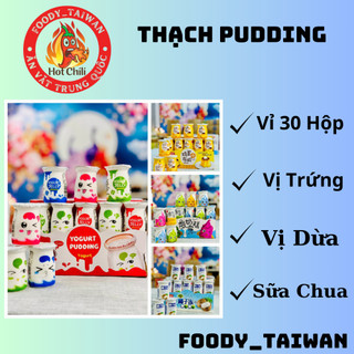 Pudding Sữa Chua - Pudding Yogurt - Pudding Trứng - Pudding Dừa Siêu Ngon - Giá Dùng Thử 3k/hộp - foody_taiwan
