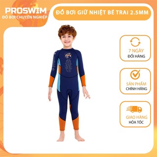 Đồ bơi giữ nhiệt chống lạnh bé trai bé gái dày 2.5mm Dive&Sail