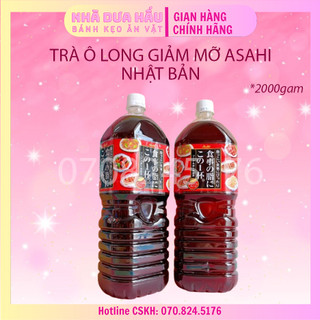 [2000ml] Trà ô long/ trà ngũ cốc matcha GIẢM MỠ, NGĂN TĂNG CÂN Asahi Nhật Bản