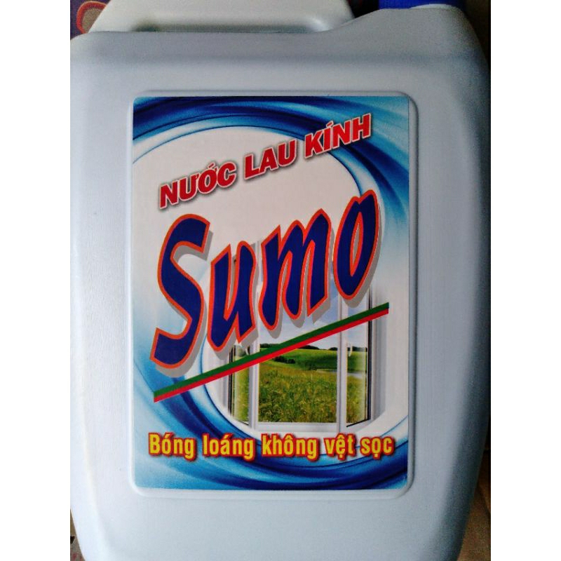 Nước lau kính Sumo can lớn 5,2lít