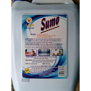 Nước lau kính Sumo can lớn 5,2lít