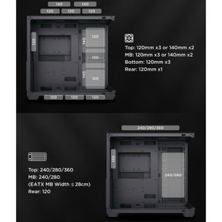 Vỏ Case XIGMATEK ALPHA PANO BLACK (E.ATX)