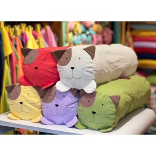 GỐI ÔM MÈO DÂY RÚT 90CM ( CÓ VỎ LẺ ) HIKOSEN CARA