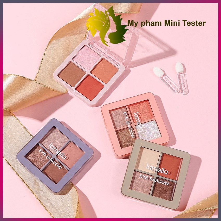 Phấn Mắt, Bảng Phấn Mắt, Phấn Mắt 4 Ô LAMEILA 5086