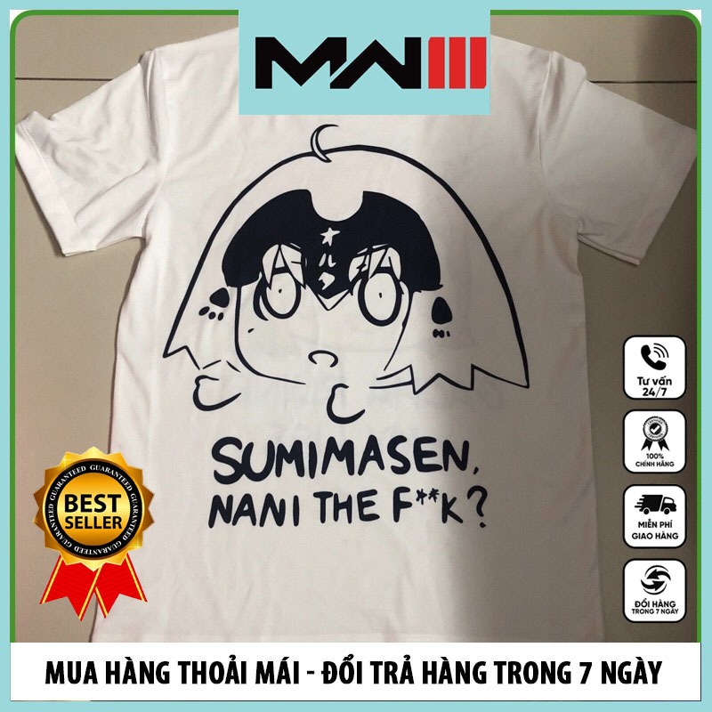 áo thun fate fgo sumimasen cực chất