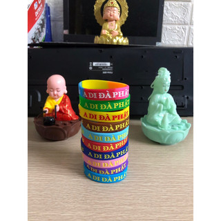 Vòng tay a di đà phật giá rẻ.phù hợp gieo duyên. cúng dường ạ. vòng bền đẹp dày dặn