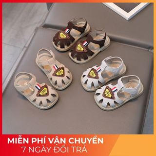  Dép tập đi Rọ da mềm HOT 2025 mã AL-3 Quảng Châu cao cấp cho bé trai bé gái từ 6 tháng đến 3 tuổi  Ảnh thật video  