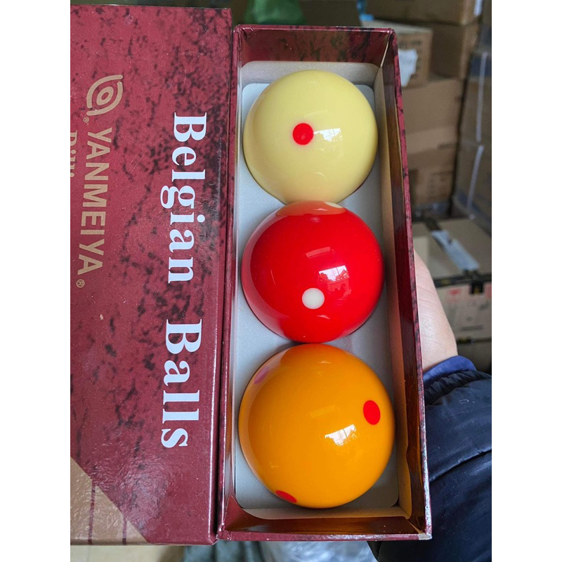 Bộ bi 3C , Bi-a 3 băng kích thước 61,5mm