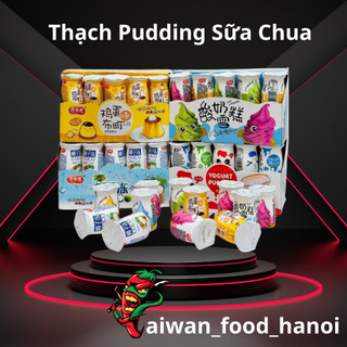 Thạch Pudding Yogurt - Trứng - Dừa Đủ Vị Siêu Ngon - Giá Dùng Thử 3k/hộp - taiwan_food_hanoi