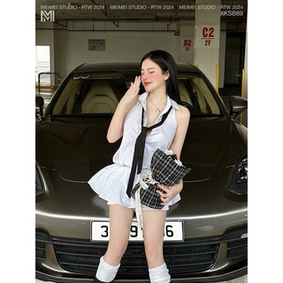 • Váy sơmi dây cổ   S/M  XKSB89