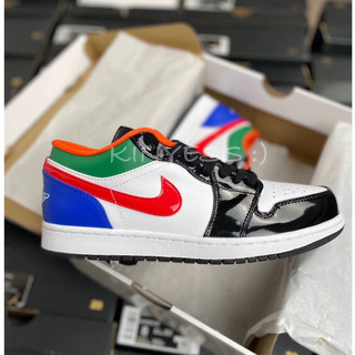 Giày air jordan 1 low "multi color"