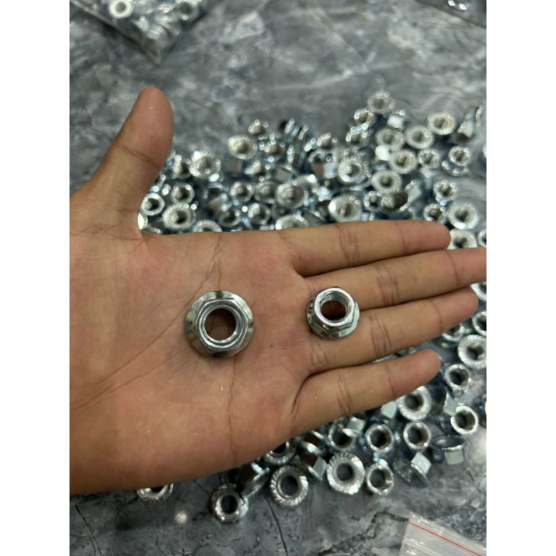 20 cái Ốc trục trước sau, càng chứ H xe máy 12 ly và 10 ly...........