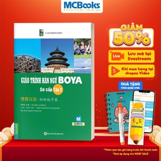 Sách - Giáo trình Hán ngữ BOYA Sơ cấp 2 - Nhà sách MCbooks