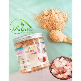 Muối Hồng Himalaya Organic 500g, Muối Hồng Himalaya Nguyên Chất Nấu Ăn Ngâm Chân Thải Độc Dạng Mịn Và Hạt