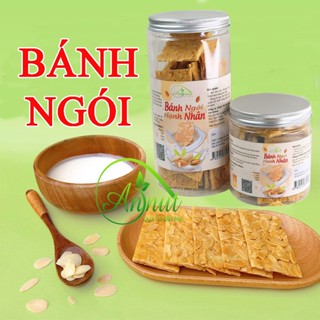 Bánh ngói hạnh nhân ăn kiêng không đường keto nguyên cám ANNUT