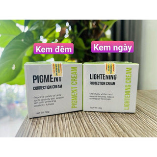 Bộ kem nám dimanlaier - xanh lá mới 2023