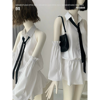 • Váy sơmi dây cổ   S/M  XKSB89