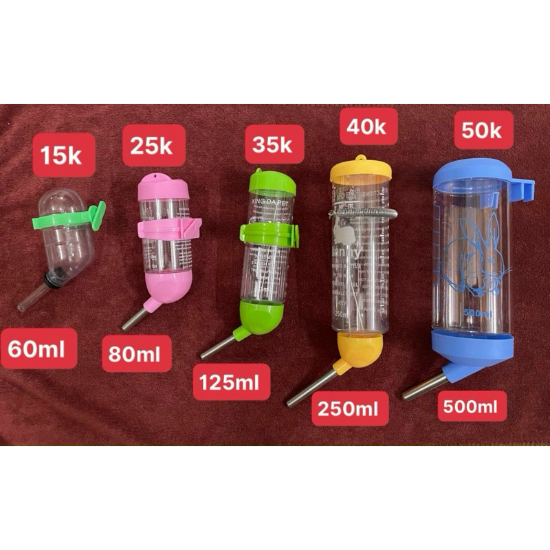 Bình  nước cho hamter