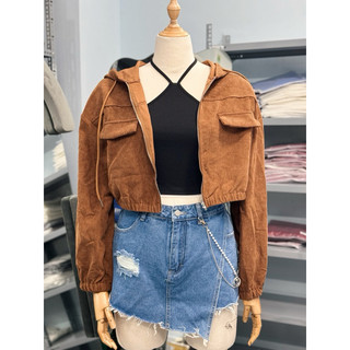[ BIGSIZE TRÊN 55KG ] ÁO CROPTOP CỔ YẾM bigsize nữ
