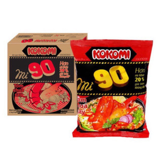  Thùng mì KOKOMI ĐẠI 90 Tôm chua cay  30 gói  x 90gr 