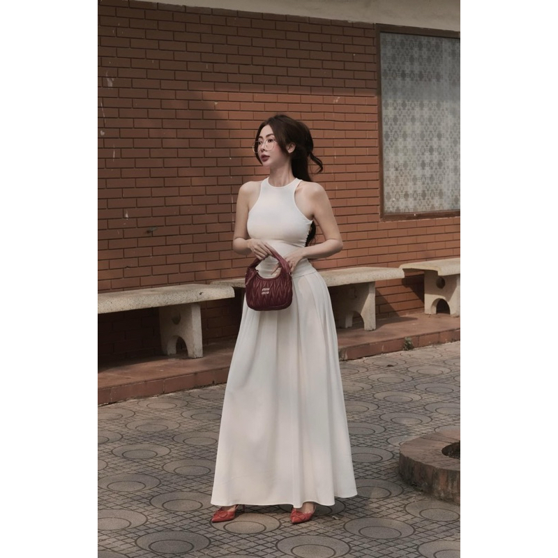 [CÓ SẴN] Set Áo Balo Váy Suông 𝑨𝑺𝑯𝒀𝑳𝑬𝒀
