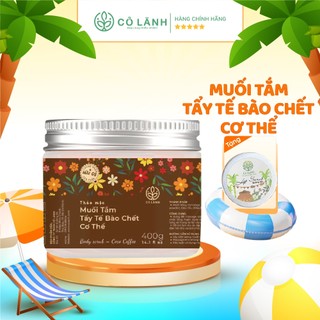 Muối tắm tẩy tế bào sáng da toàn thân thiên nhiên hữu cơ Cỏ Lành 400G