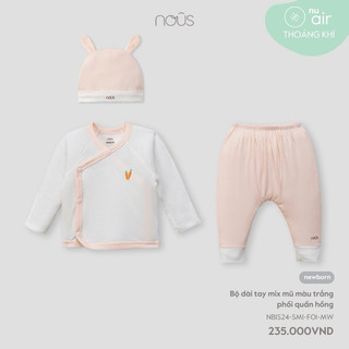 Nous bộ dài tay, dài chân và body cho bé sơ sinh