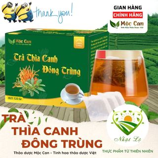 Trà Dây Thìa Canh Đông Trùng Mộc Can Túi Lọc hỗ trợ ổn định đường huyết, tiểu đường Nhật Lộ