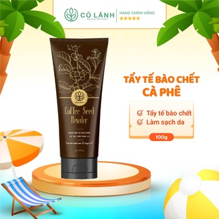 Kem tẩy tế bào chết từ hạt cà phê hữu cơ Cỏ Lành 100G