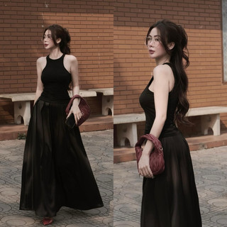[CÓ SẴN] Set Áo Balo Váy Suông 𝑨𝑺𝑯𝒀𝑳𝑬𝒀