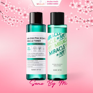 Nước hoa hồng tràm trà kiềm dầu se khít lỗ chân lông Some By Mi AHA BHA PHA giảm mụn 30 ngày 150ml Mmall.vn