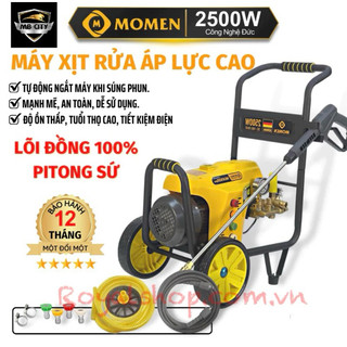 Máy Rửa Xe Momen 2500w Áp Lực Cao Chính Hãng Lõi Đồng - Loại Công Nghiệp - Bảo Hành 12 tháng ( Dùng thử 7 ngày )