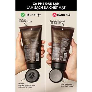 Tẩy da chết mặt cà phê Đắk Lắk Cocoon