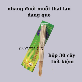 Nhang muỗi thái lan - hương muỗi bó 30 cây - diệt muỗi hiệu quả cao.