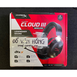 [LIKENEW] Tai nghe Gaming HyperX Cloud III 3 Wireles chính hãng đã qua sử dụng