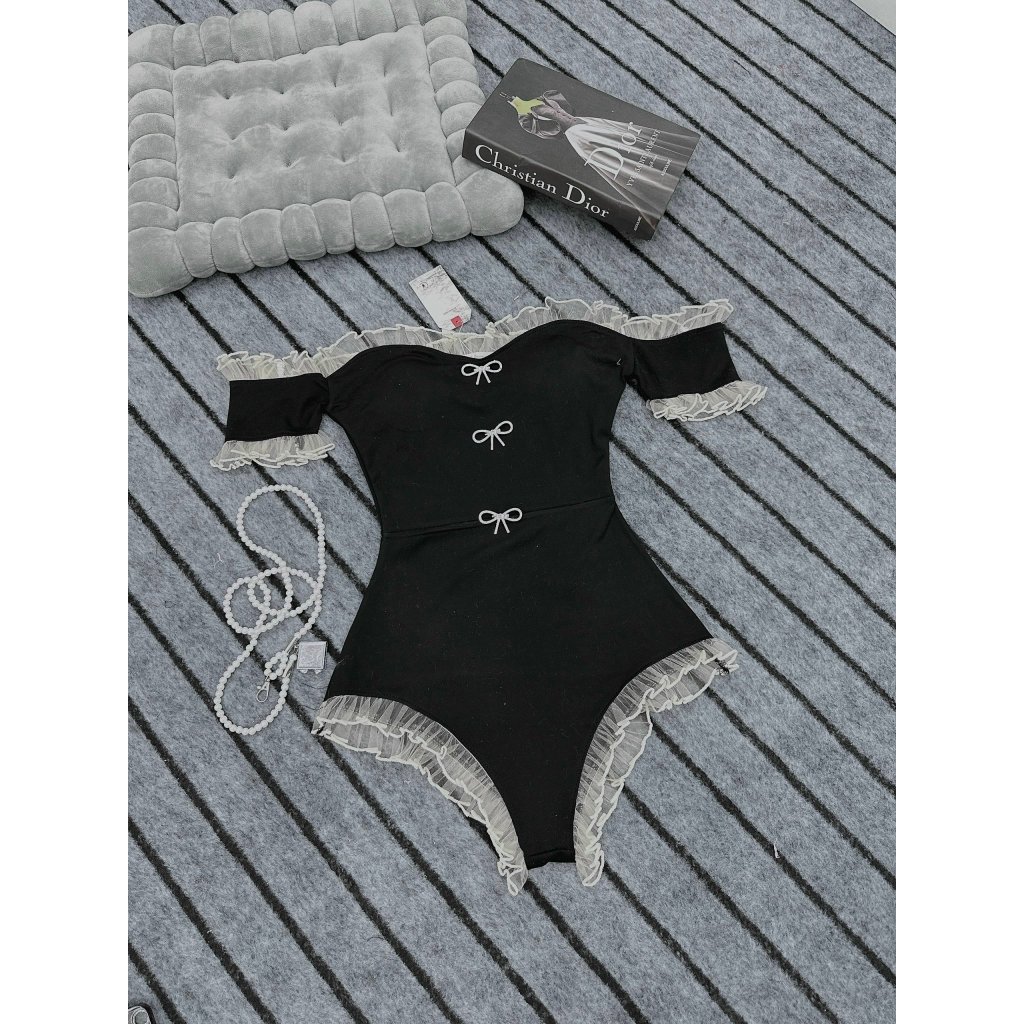 Bikini Đi Biển,Bikini Sexy Kiểu Dáng Trễ Vai Đính Nơ Chuẩn Loại 1 Tag Đá | BigBuy360 - bigbuy360.vn