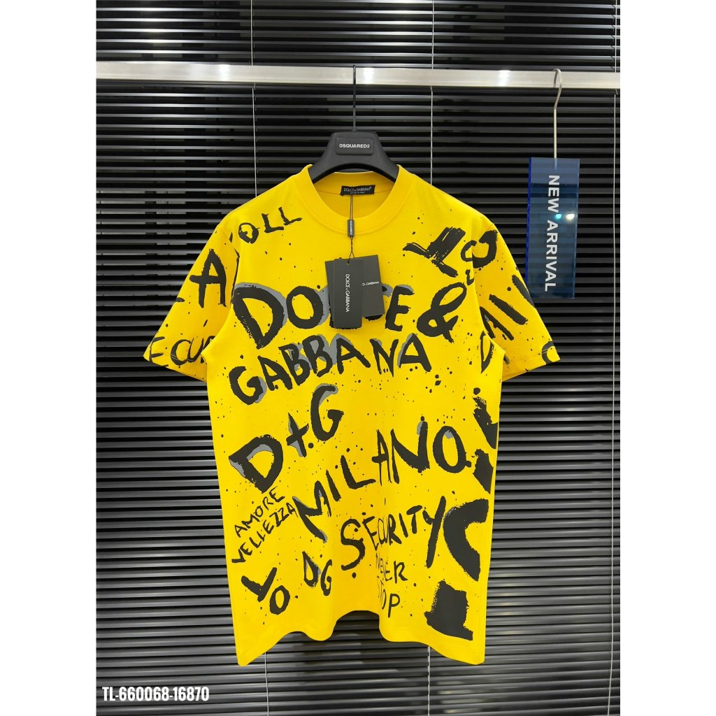 🔥Hot🔥Áo thun DG lever họa tiết chữ thiết kế hot trend cặp đôi Nam nữ New 2024