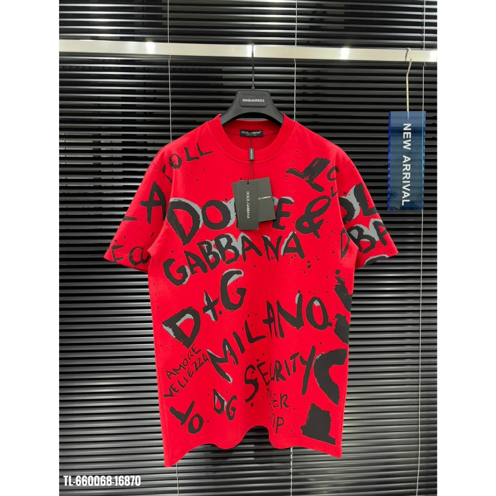 🔥Hot🔥Áo thun DG lever họa tiết chữ thiết kế hot trend cặp đôi Nam nữ New 2024