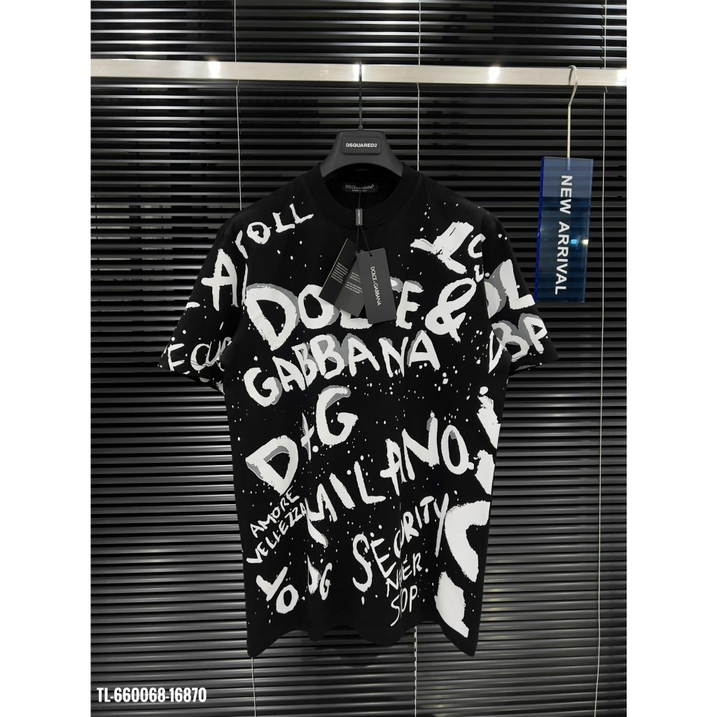 🔥Hot🔥Áo thun DG lever họa tiết chữ thiết kế hot trend cặp đôi Nam nữ New 2024