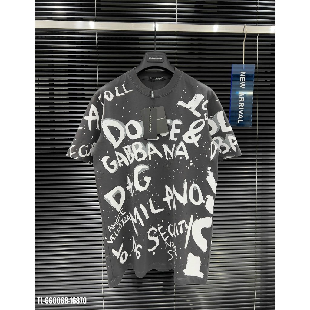 🔥Hot🔥Áo thun DG lever họa tiết chữ thiết kế hot trend cặp đôi Nam nữ New 2024