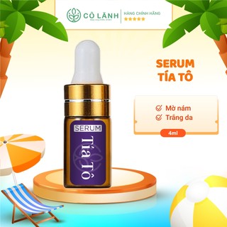 (Hàng tặng không bán)Serum tía tô 4ml trắng da, mờ nám, giảm thâm
