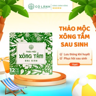 Bột lá tắm Dao đỏ hỗ trợ làm sạch, khử mùi bà đẻ Cỏ Lành