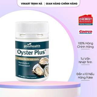 Viên uống tinh chất hàu Oyster Plus Goodhealth tăng cường sinh lý nam 60 viên