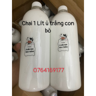 sữa non ủ kích trắng con bò chai 100ml - ủ sữa non kích trắng 100ml handmade