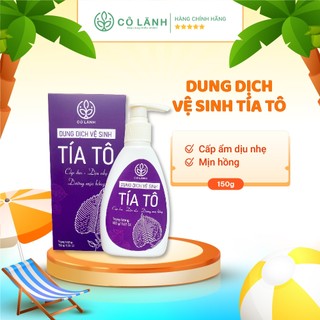 Dung dịch vệ sinh Tía tô Cỏ Lành cấp ẩm, dịu nhẹ và dưỡng mịn hồng
